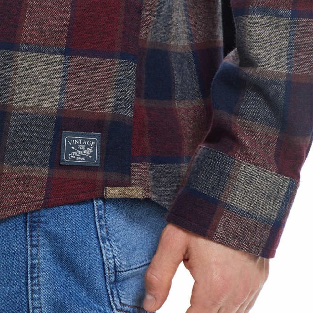 Weatherproof Vintage Men’s Long Sleeve Flannel XXL New With Tags​​​​​​​​​ - Picture 4 of 12